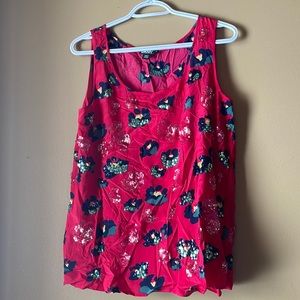 DKNY sequin tank SzM (6/8) with attached camisole